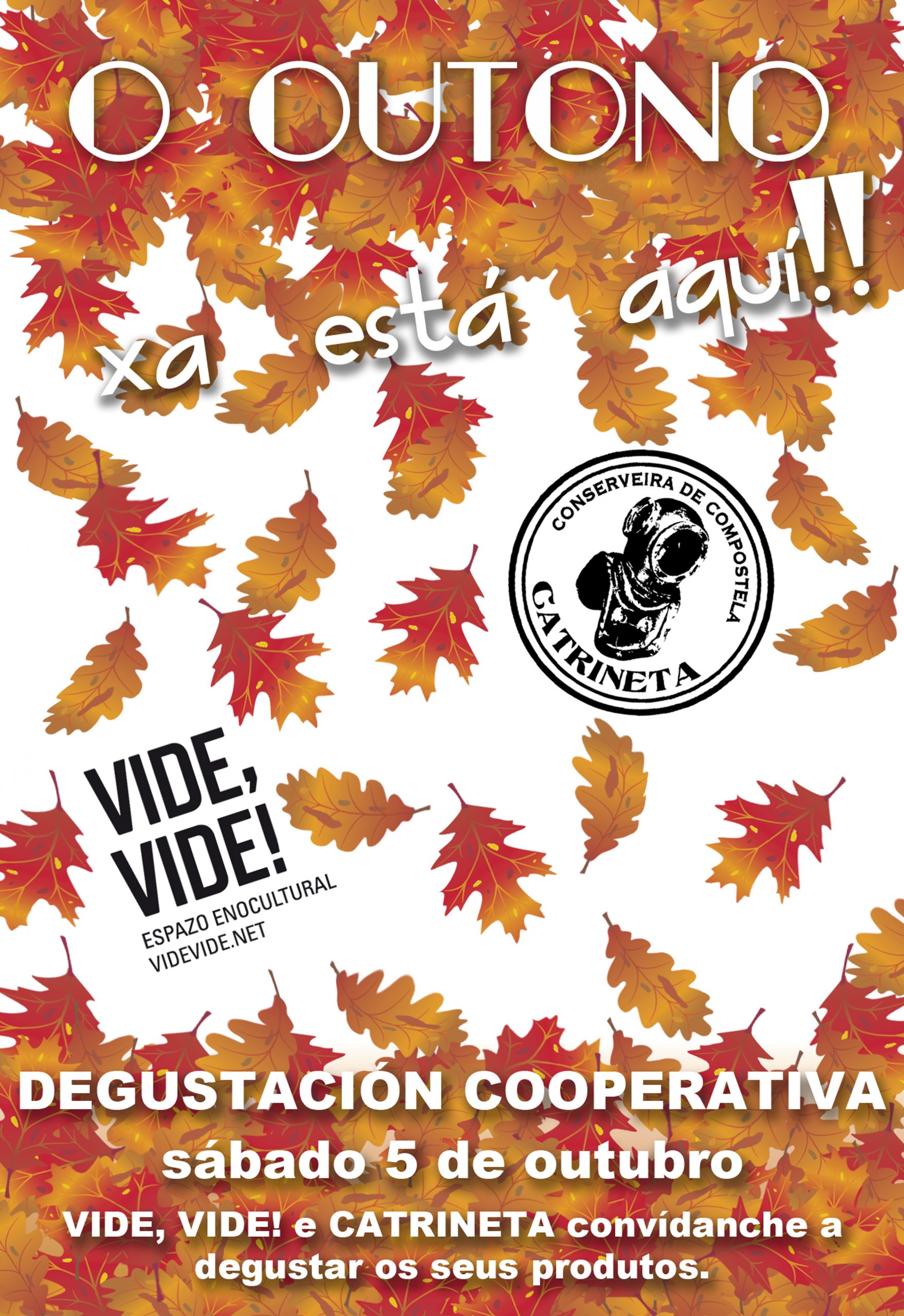 Sábado 5 de outubro Degustación Cooperativa